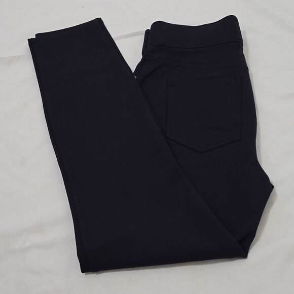 Spanx Back pockets Skinny Navy Blue Pants Sz M - Picture 7 of 9